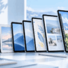 歴代iPad Airの世代ごとのサイズやデザインの違いを比較したイメージ