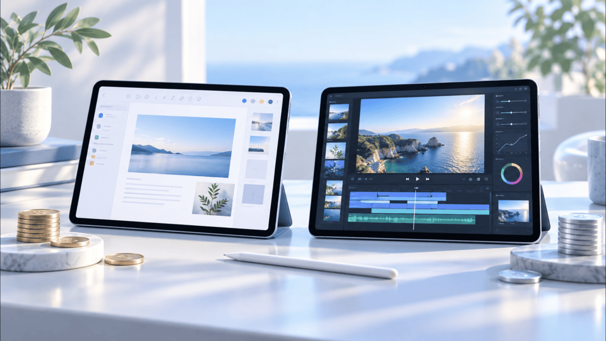 iPad Air M2とM3の違いや価格差を比較するイメージ