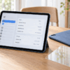 iPad Airの世代やモデル番号を確認する設定画面とケース・保護フィルム