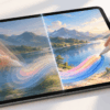 iPad Airの60Hzと120Hzのリフレッシュレートの違いを画面の滑らかさで表現したイメージ