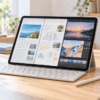 iPad Airで仕事・勉強・動画視聴・イラストなどを楽しむ活用イメージ